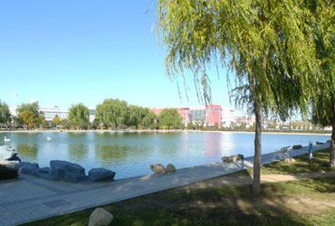 内蒙古师范大学校园美景